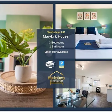 Marykirk House - Workstays Uk Дом отдыха